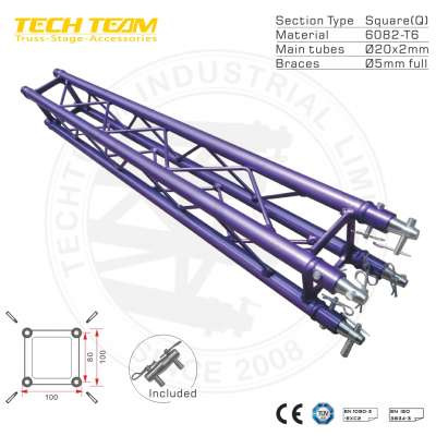 Aluminium Mobile Booth Exhibition Lighting Truss