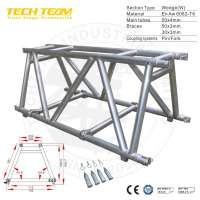 factory price Box lighting line array truss